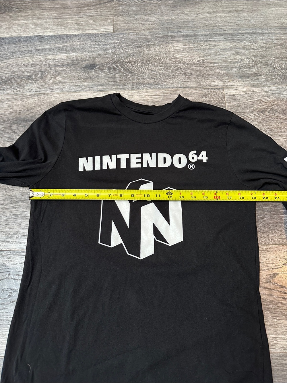 Nintendo 64 Long Sleeve Black Tee - Picture 7 of 10